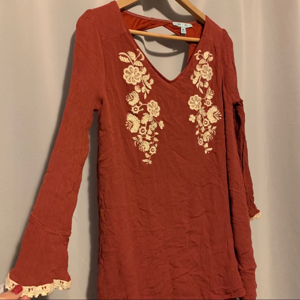 She and Sky blouse